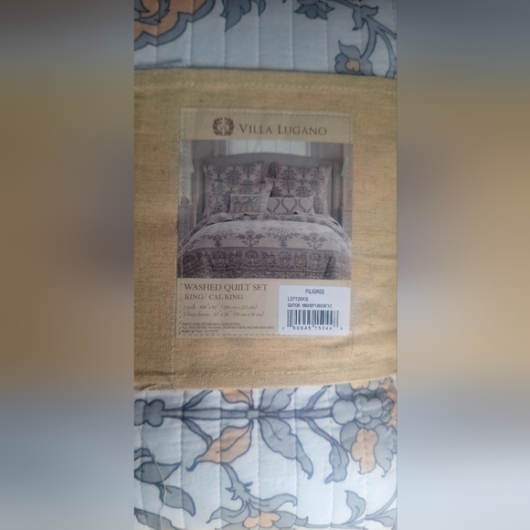 Washed Quilt Set King/California King - Picture 2 of 7